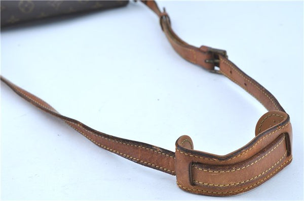 Auth LOUIS VUITTON Monogram Saint Cloud GM Shoulder Cross Bag M51242 LV H7986