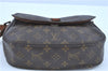 Auth LOUIS VUITTON Monogram Saint Cloud GM Shoulder Cross Bag M51242 LV H7986