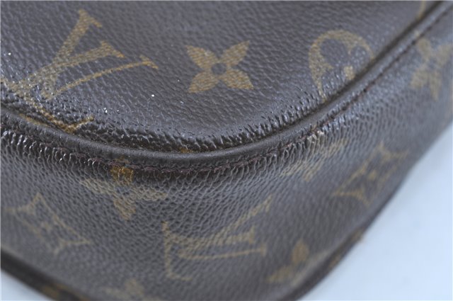 Auth LOUIS VUITTON Monogram Saint Cloud GM Shoulder Cross Bag M51242 LV H7986