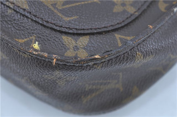 Auth LOUIS VUITTON Monogram Saint Cloud GM Shoulder Cross Bag M51242 LV H7986