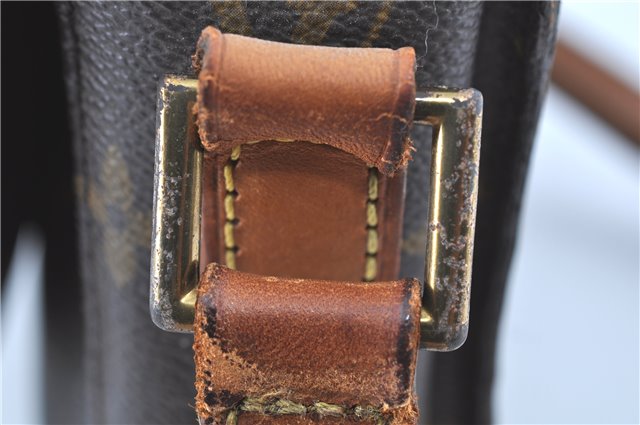 Auth LOUIS VUITTON Monogram Saint Cloud GM Shoulder Cross Bag M51242 LV H7986