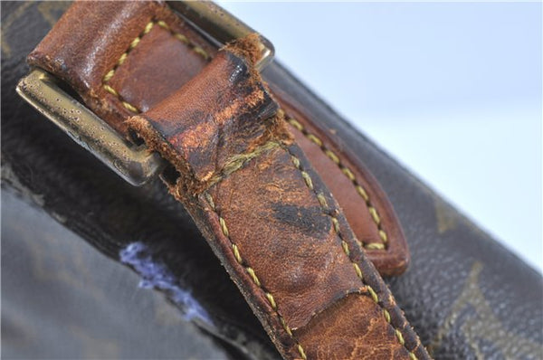 Auth LOUIS VUITTON Monogram Saint Cloud GM Shoulder Cross Bag M51242 LV H7986