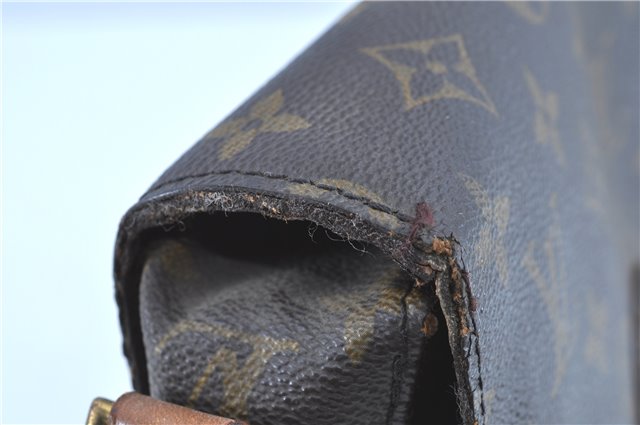 Auth LOUIS VUITTON Monogram Saint Cloud GM Shoulder Cross Bag M51242 LV H7986