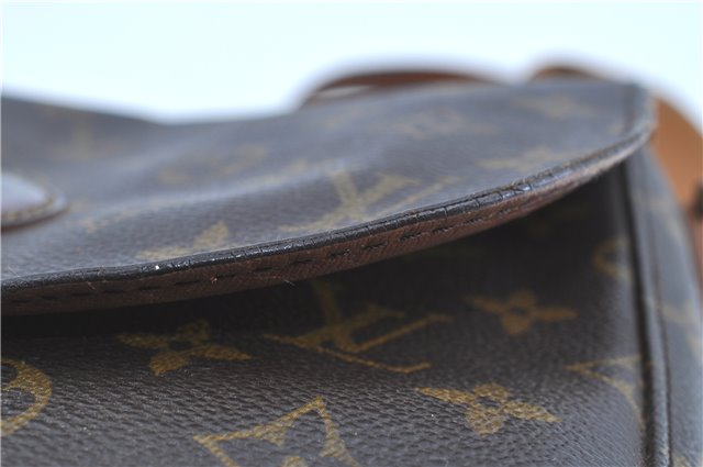 Auth LOUIS VUITTON Monogram Saint Cloud GM Shoulder Cross Bag M51242 LV H7986