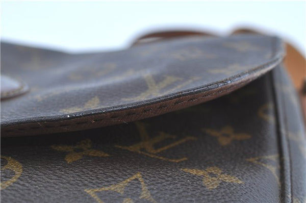 Auth LOUIS VUITTON Monogram Saint Cloud GM Shoulder Cross Bag M51242 LV H7986