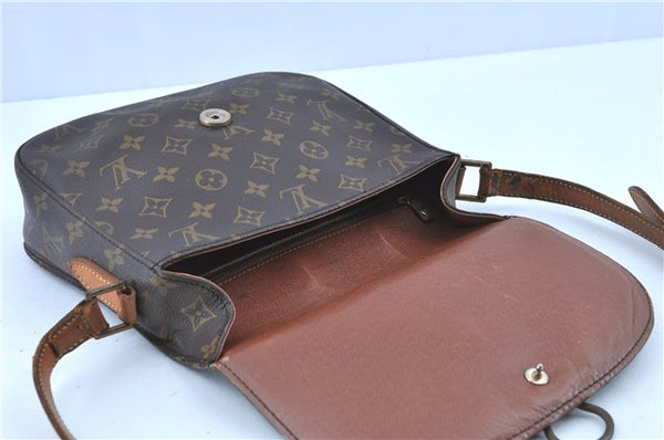 Auth LOUIS VUITTON Monogram Saint Cloud GM Shoulder Cross Bag M51242 LV H7986