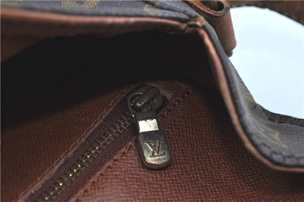 Auth LOUIS VUITTON Monogram Saint Cloud GM Shoulder Cross Bag M51242 LV H7986