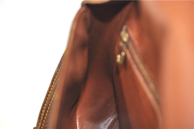 Auth LOUIS VUITTON Monogram Saint Cloud GM Shoulder Cross Bag M51242 LV H7986