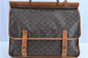 Authentic LOUIS VUITTON Monogram Sac Kleber Travel Bag M58122 LV H7987