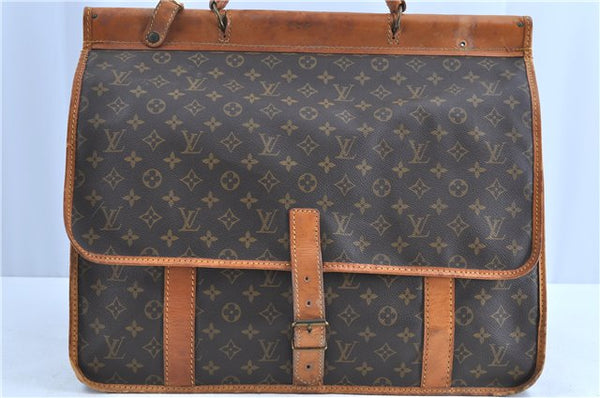 Authentic LOUIS VUITTON Monogram Sac Kleber Travel Bag M58122 LV H7987