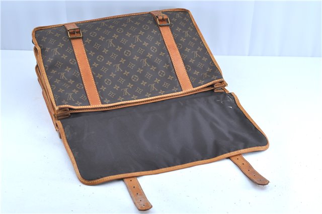 Authentic LOUIS VUITTON Monogram Sac Kleber Travel Bag M58122 LV H7987