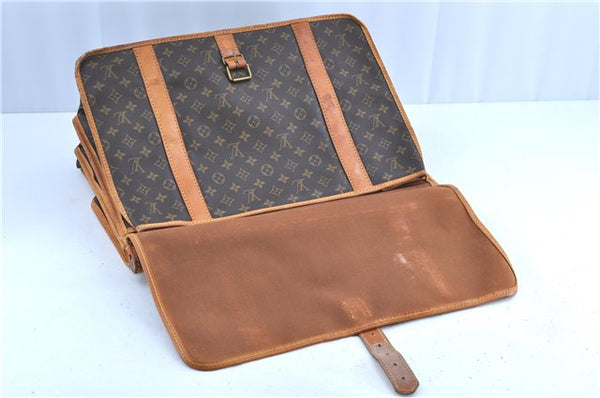 Authentic LOUIS VUITTON Monogram Sac Kleber Travel Bag M58122 LV H7987