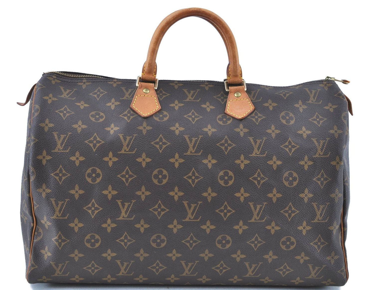 Authentic LOUIS VUITTON Monogram Speedy 40 Hand Bag M41522 LV H7992