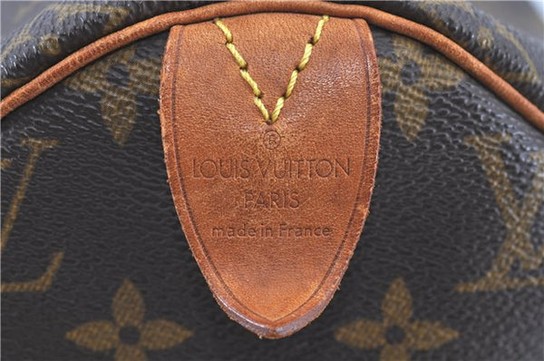 Authentic LOUIS VUITTON Monogram Speedy 40 Hand Bag M41522 LV H7992