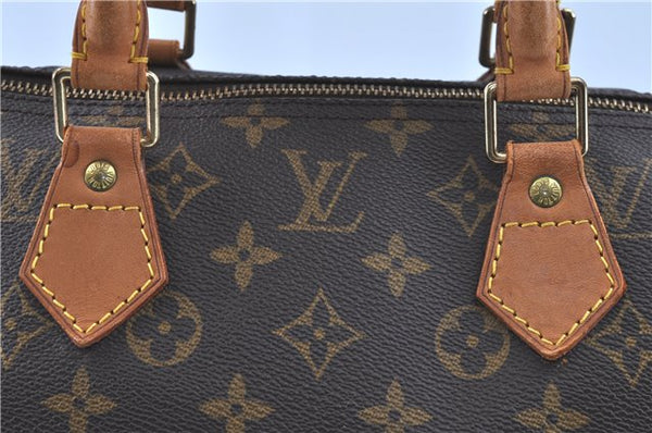 Authentic LOUIS VUITTON Monogram Speedy 40 Hand Bag M41522 LV H7992