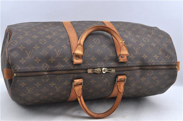 Authentic LOUIS VUITTON Monogram Keepall 50 Boston Bag M41426 LV H7994