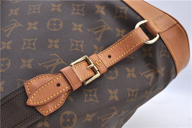 Authentic LOUIS VUITTON Monogram Montsouris GM Backpack M51135 LV H8001