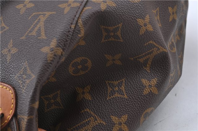 Authentic LOUIS VUITTON Monogram Montsouris GM Backpack M51135 LV H8001