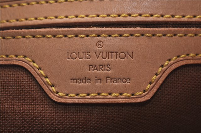 Authentic LOUIS VUITTON Monogram Montsouris GM Backpack M51135 LV H8001