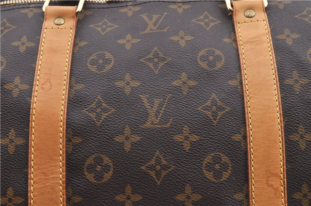 Auth LOUIS VUITTON Monogram Keepall Bandouliere 60 Boston Bag M41412 LV H8002