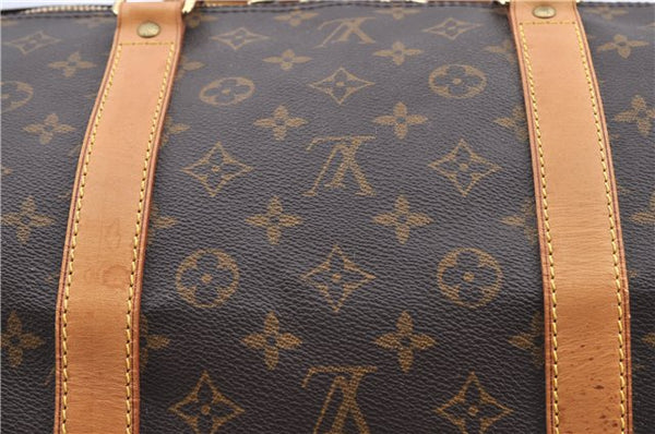 Auth LOUIS VUITTON Monogram Keepall Bandouliere 60 Boston Bag M41412 LV H8002