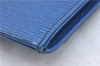 Authentic LOUIS VUITTON Epi Iena 32 Clutch Bag Blue M52715 LV H8011