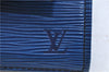 Authentic LOUIS VUITTON Epi Iena 32 Clutch Bag Blue M52715 LV H8011