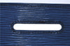 Authentic LOUIS VUITTON Epi Iena 32 Clutch Bag Blue M52715 LV H8011