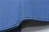 Authentic LOUIS VUITTON Epi Iena 32 Clutch Bag Blue M52715 LV H8011