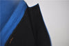 Authentic LOUIS VUITTON Epi Iena 32 Clutch Bag Blue M52715 LV H8011