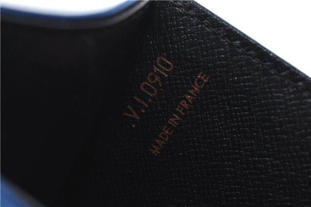 Authentic LOUIS VUITTON Epi Iena 32 Clutch Bag Blue M52715 LV H8011