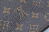 Auth LOUIS VUITTON Monogram Poche Toilette 19 Cosmetics Pouch M47544 Junk H8013