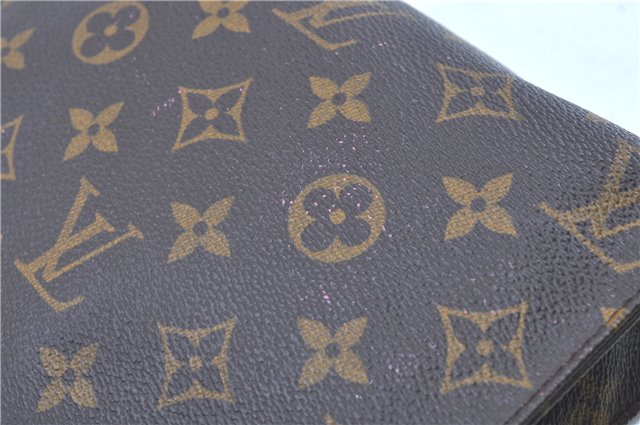 Auth LOUIS VUITTON Monogram Poche Toilette 19 Cosmetics Pouch M47544 Junk H8013