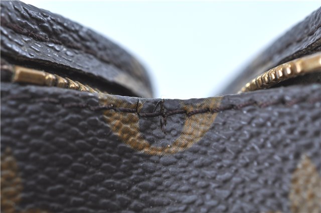 Auth LOUIS VUITTON Monogram Poche Toilette 19 Cosmetics Pouch M47544 Junk H8013