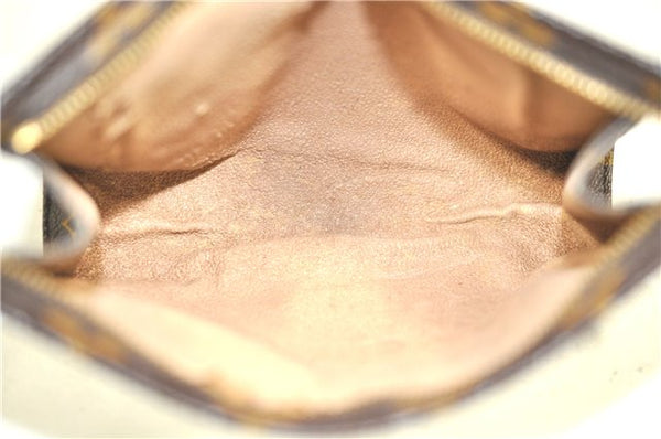 Auth LOUIS VUITTON Monogram Poche Toilette 19 Cosmetics Pouch M47544 Junk H8013