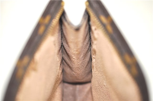 Auth LOUIS VUITTON Monogram Poche Toilette 19 Cosmetics Pouch M47544 Junk H8013