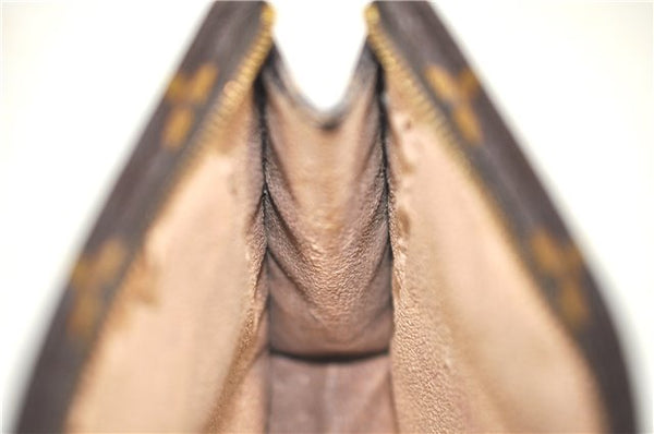 Auth LOUIS VUITTON Monogram Poche Toilette 19 Cosmetics Pouch M47544 Junk H8013