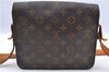 Auth LOUIS VUITTON Monogram Cartouchiere PM Shoulder Cross Bag M51254 LV H8019