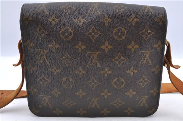 Auth LOUIS VUITTON Monogram Cartouchiere PM Shoulder Cross Bag M51254 LV H8019