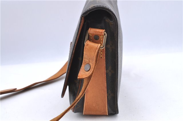 Auth LOUIS VUITTON Monogram Cartouchiere PM Shoulder Cross Bag M51254 LV H8019