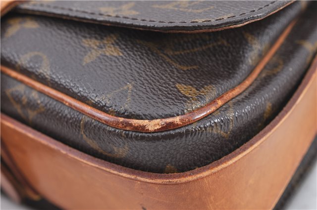 Auth LOUIS VUITTON Monogram Cartouchiere PM Shoulder Cross Bag M51254 LV H8019