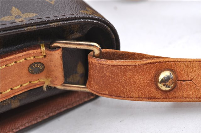 Auth LOUIS VUITTON Monogram Cartouchiere PM Shoulder Cross Bag M51254 LV H8019