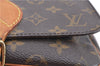 Auth LOUIS VUITTON Monogram Cartouchiere PM Shoulder Cross Bag M51254 LV H8019
