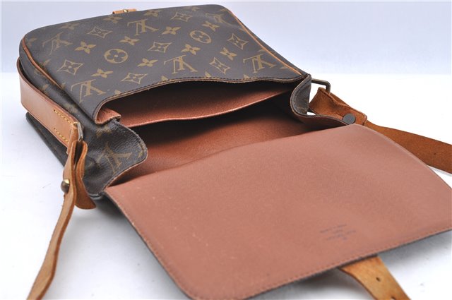 Auth LOUIS VUITTON Monogram Cartouchiere PM Shoulder Cross Bag M51254 LV H8019