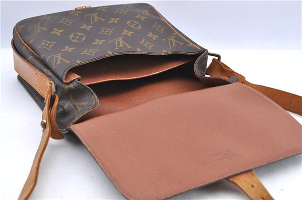 Auth LOUIS VUITTON Monogram Cartouchiere PM Shoulder Cross Bag M51254 LV H8019