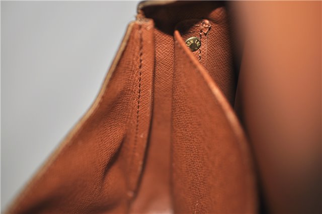 Auth LOUIS VUITTON Monogram Cartouchiere PM Shoulder Cross Bag M51254 LV H8019