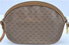 Authentic GUCCI Micro GG PVC Leather Shoulder Cross Body Bag Purse Brown H8022