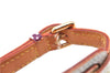 Auth LOUIS VUITTON Monogram Multicolor Bracelet Porto Adrdess M92594 White H8026
