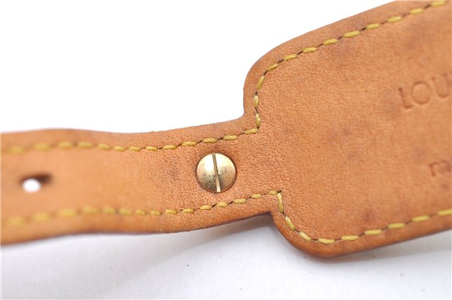 Auth LOUIS VUITTON Monogram Multicolor Bracelet Porto Adrdess M92594 White H8026