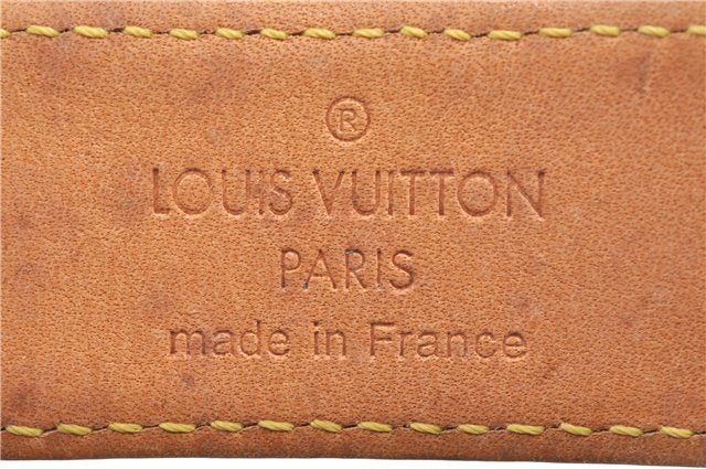 Auth LOUIS VUITTON Monogram Multicolor Bracelet Porto Adrdess M92594 White H8026